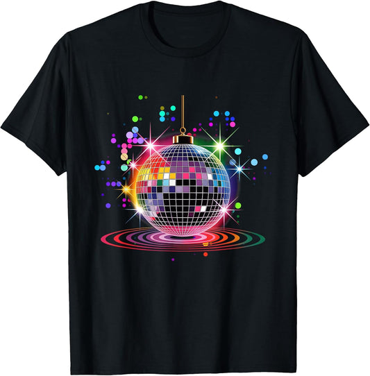 Colored Disco Ball Vintage Retro House Discoball