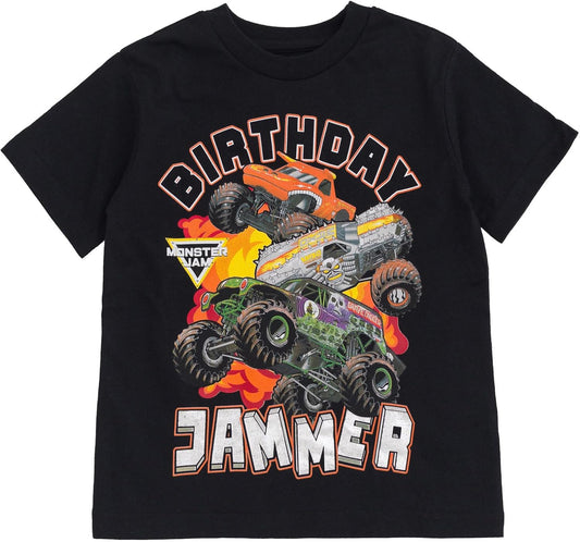 Birthday T-Shirt Toddler to Big Kid Grave Digger El Toro Loco Maximum Destruction