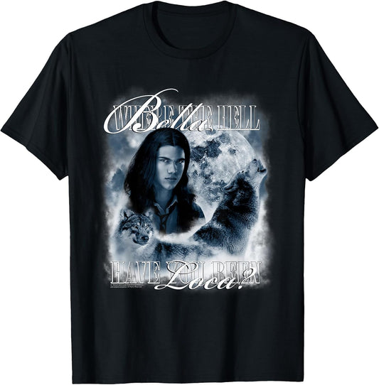 Saga Retro Jacob Wolf Moon Loca Movie T-Shirt