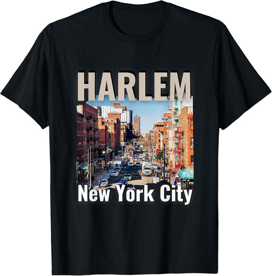 Harlem New York City Street Image Urban Teens, Boys, Men T-Shirt