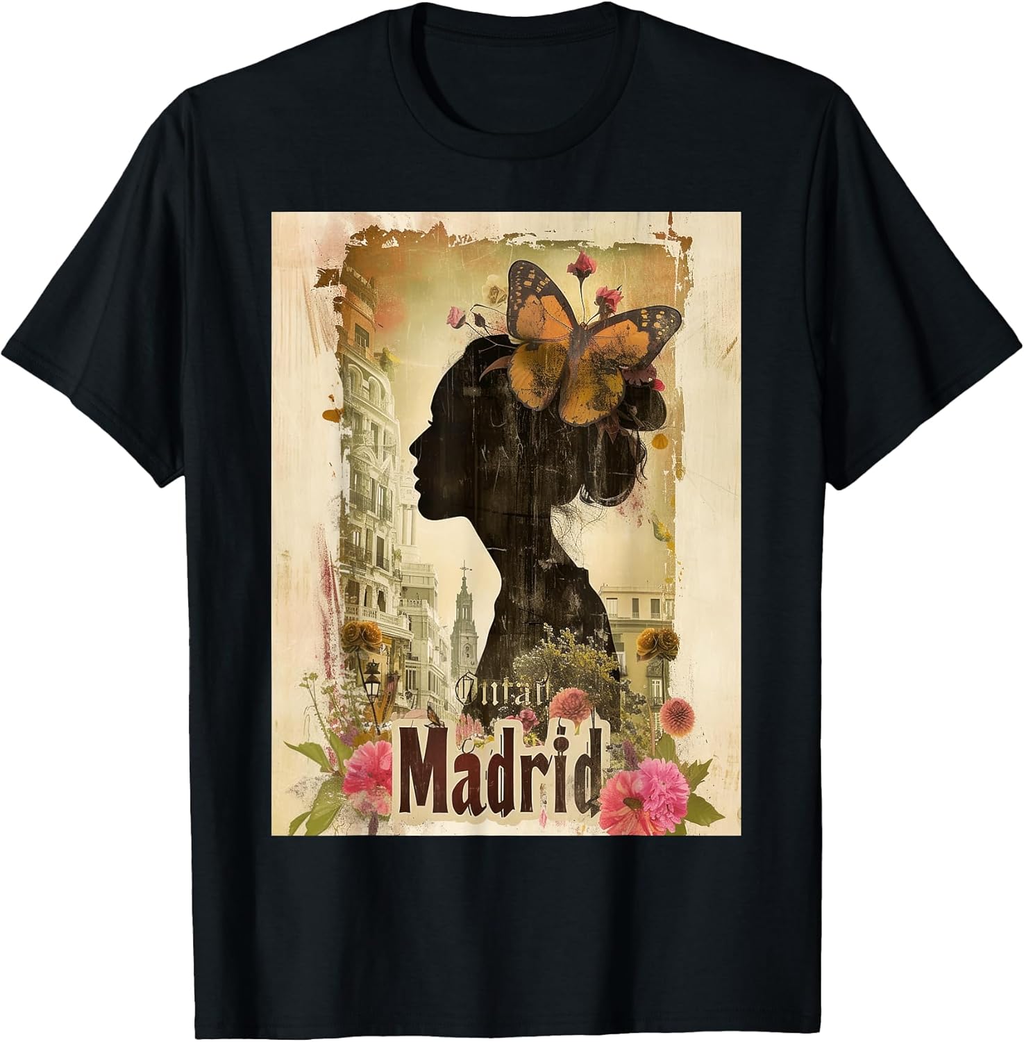 Vintage Madrid Spring Travel Souvenirs