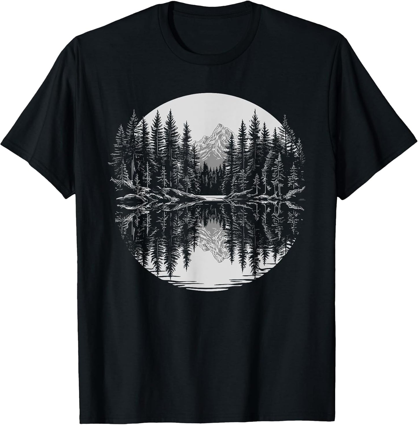 Pine Trees Nature Landscape For Women Men