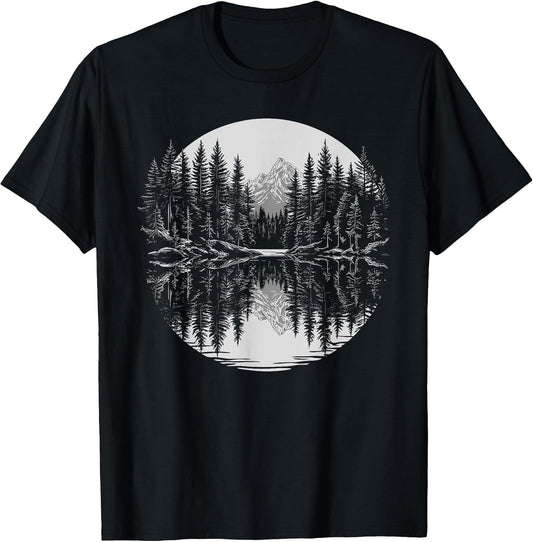 Pine Trees Nature Landscape For Women Men