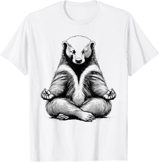 Honey Badger Doing Yoga