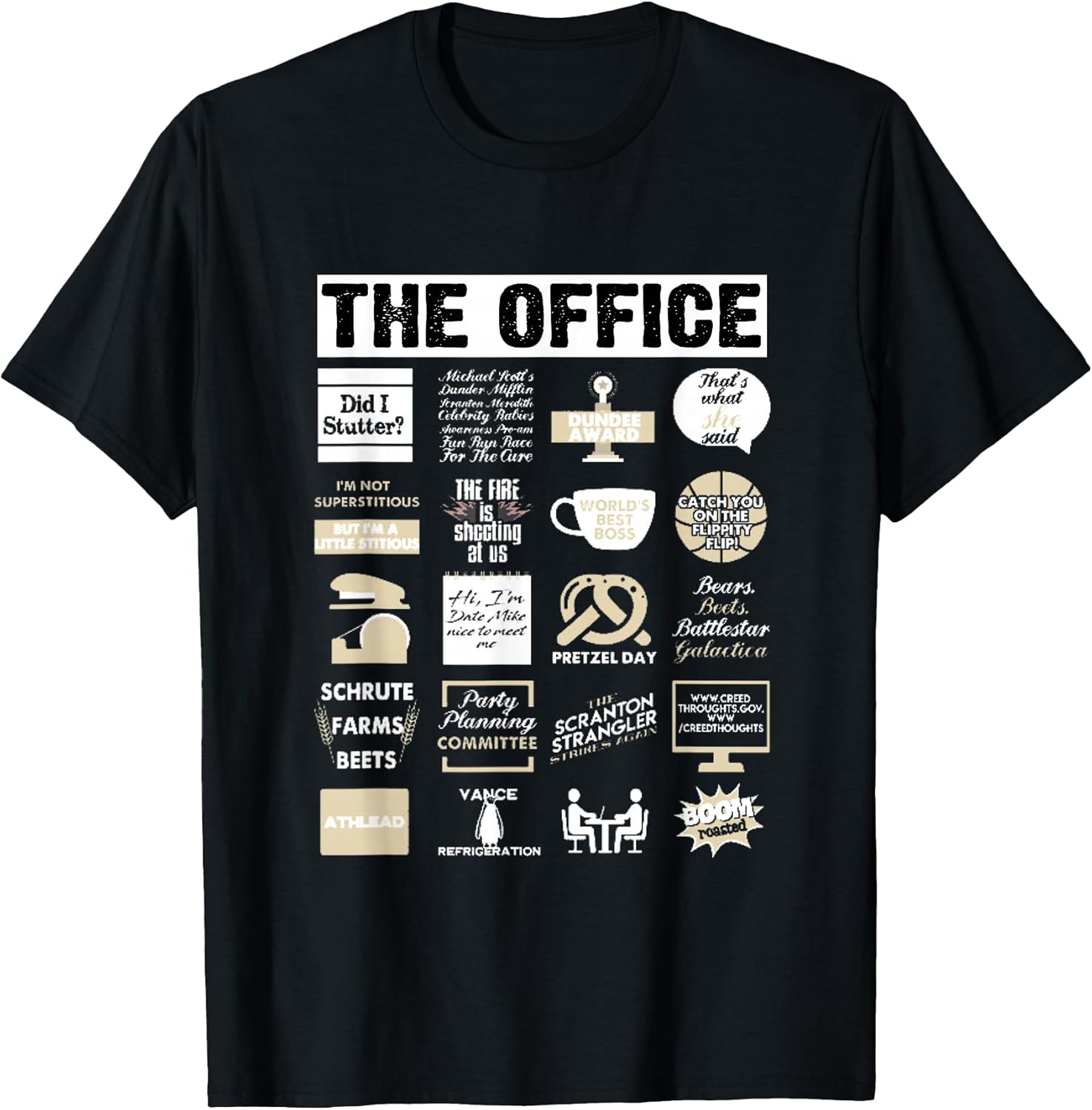 The Office Quote Mash-Up Funny Tees
