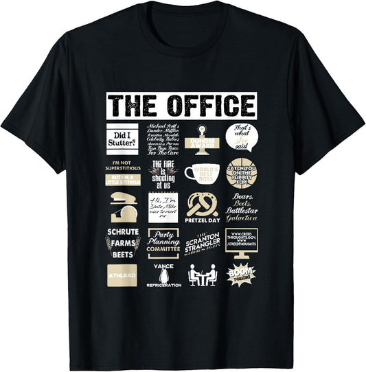 The Office Quote Mash-Up Funny Tees