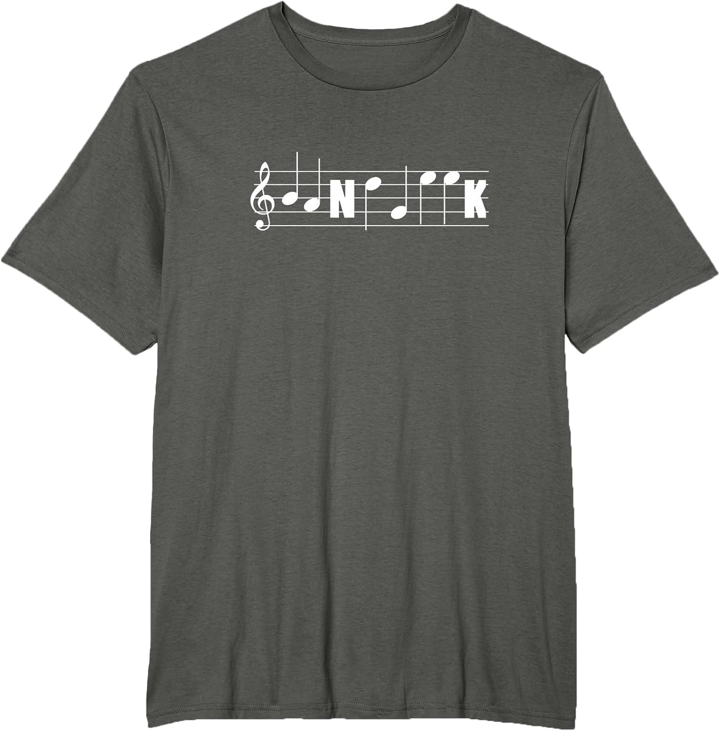 Funny Music Notes Band Geek Spelling Tee