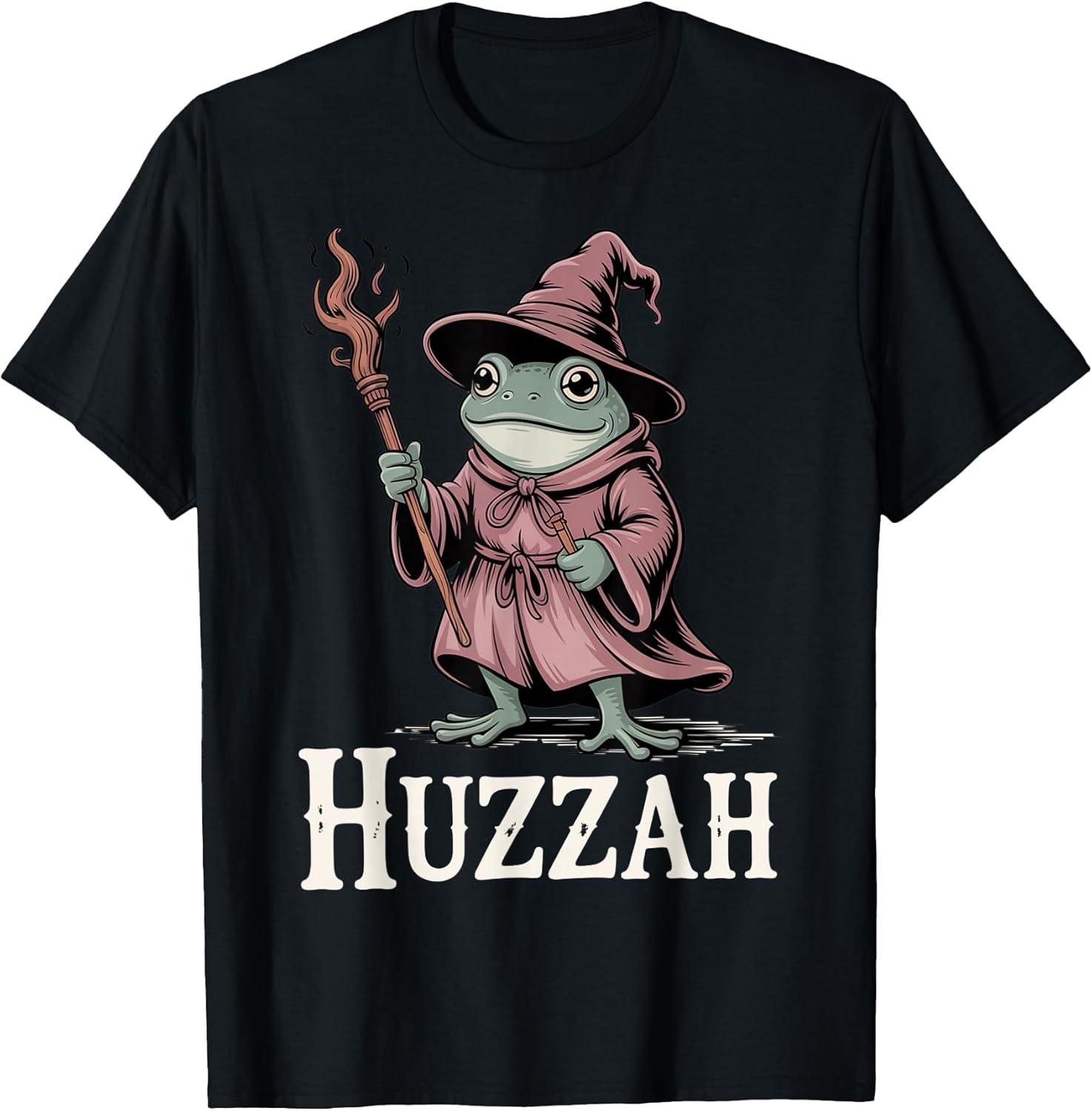 Cute Frog Wizard Funny Fantasy Quote
