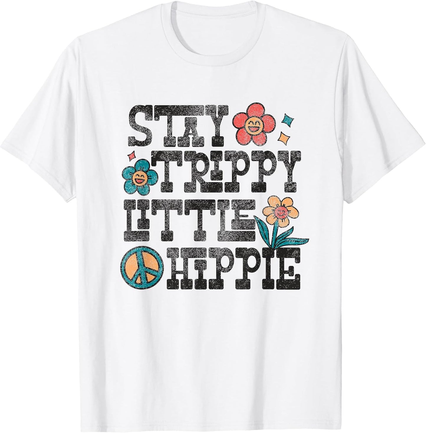 Vintage 70s Hippie | Stay Trippy Little Hippie T-Shirt