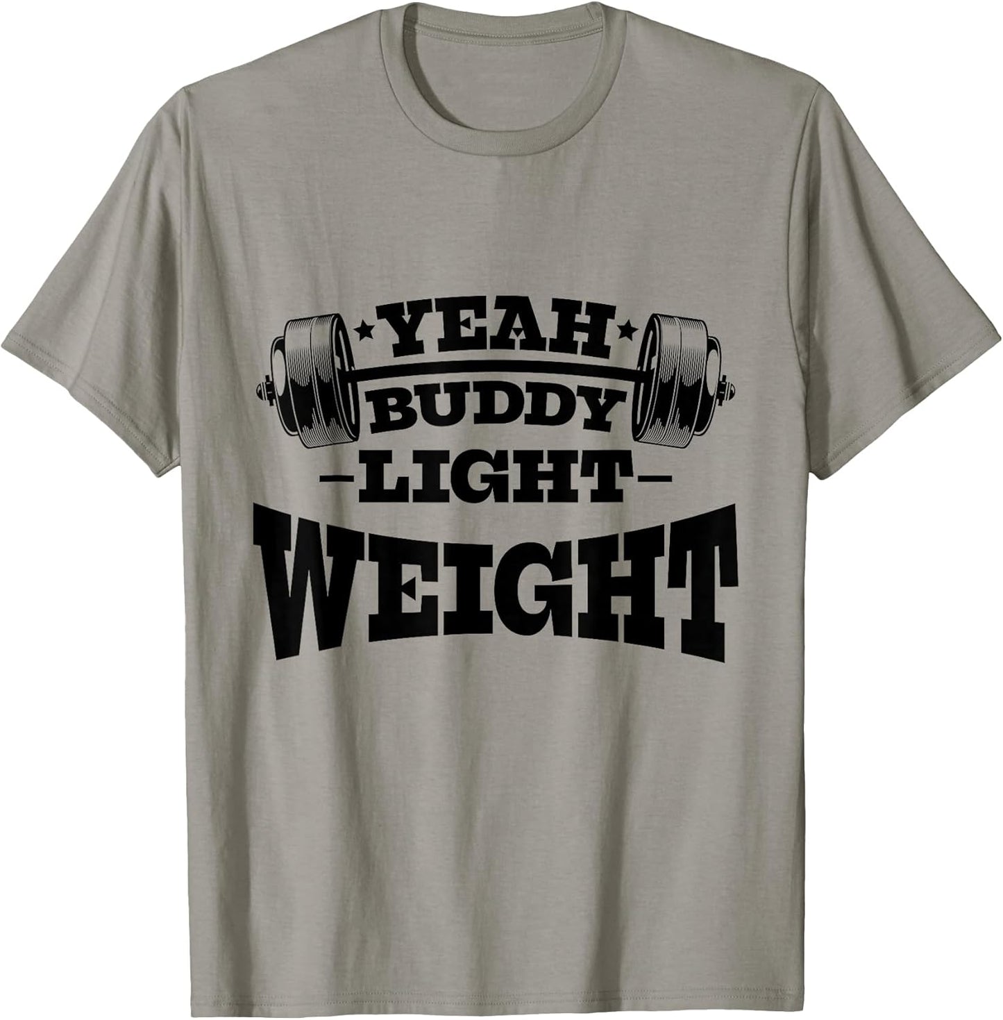 Barbell Gym Workout Yeah Buddy Light Weight