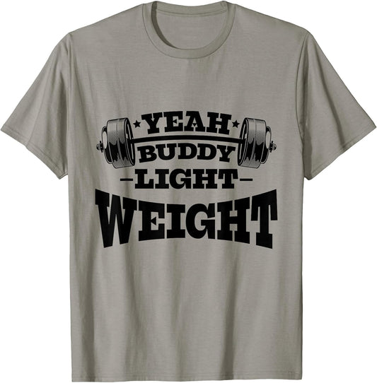 Barbell Gym Workout Yeah Buddy Light Weight