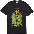 40th Birthday Pizza Party Comfort Colors Adult Heavyweight T-Shirt