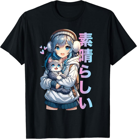 Cool Anime Shirts for Girls & Anime Stuff