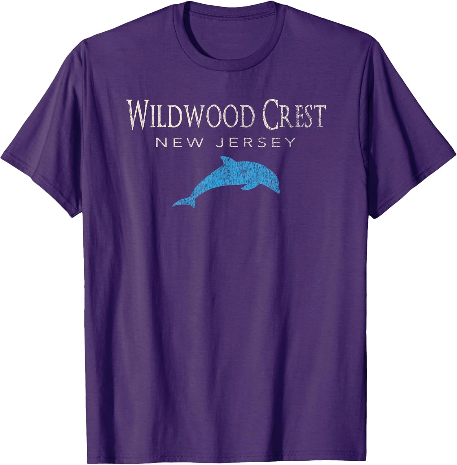 Retro Wildwood Crest Dolphin Tshirt