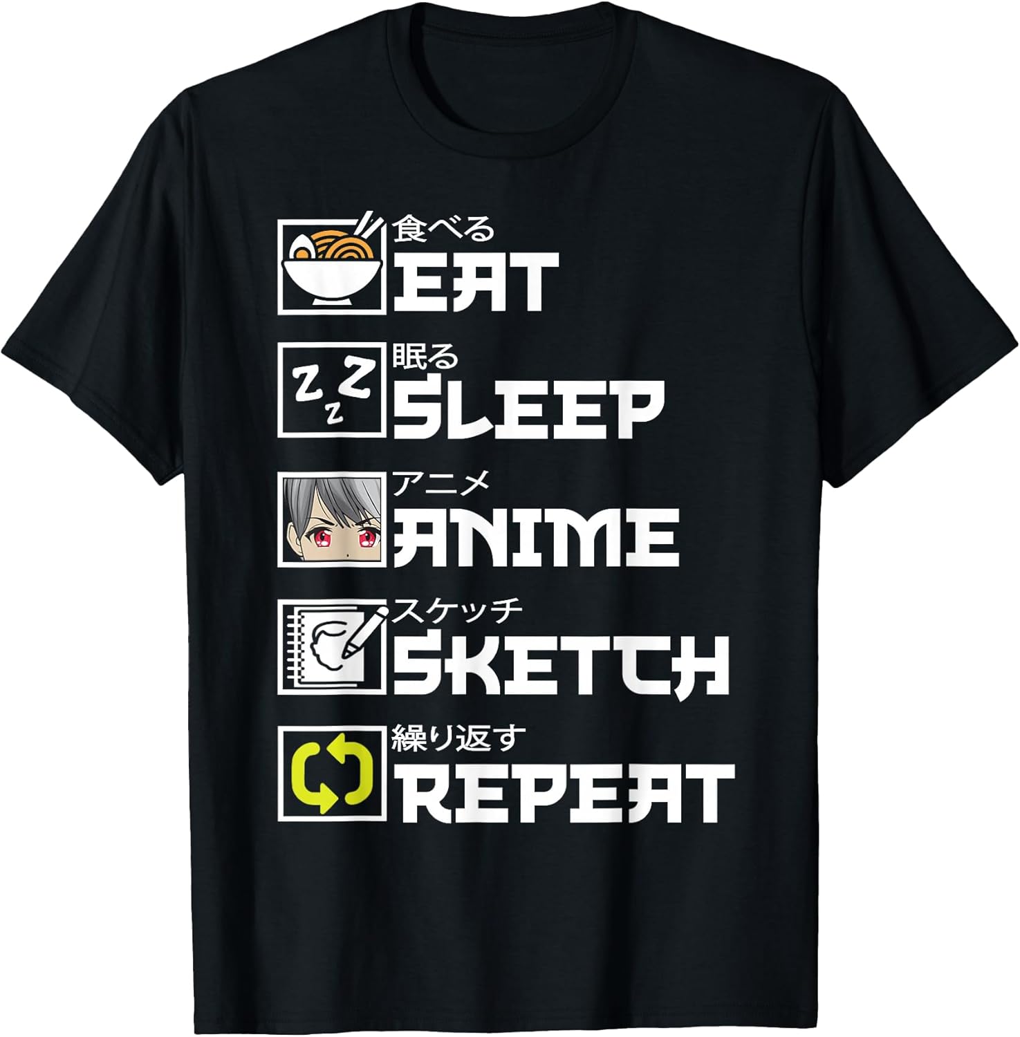Kawaii Japanese Anime Merch Manga Men Women Kids