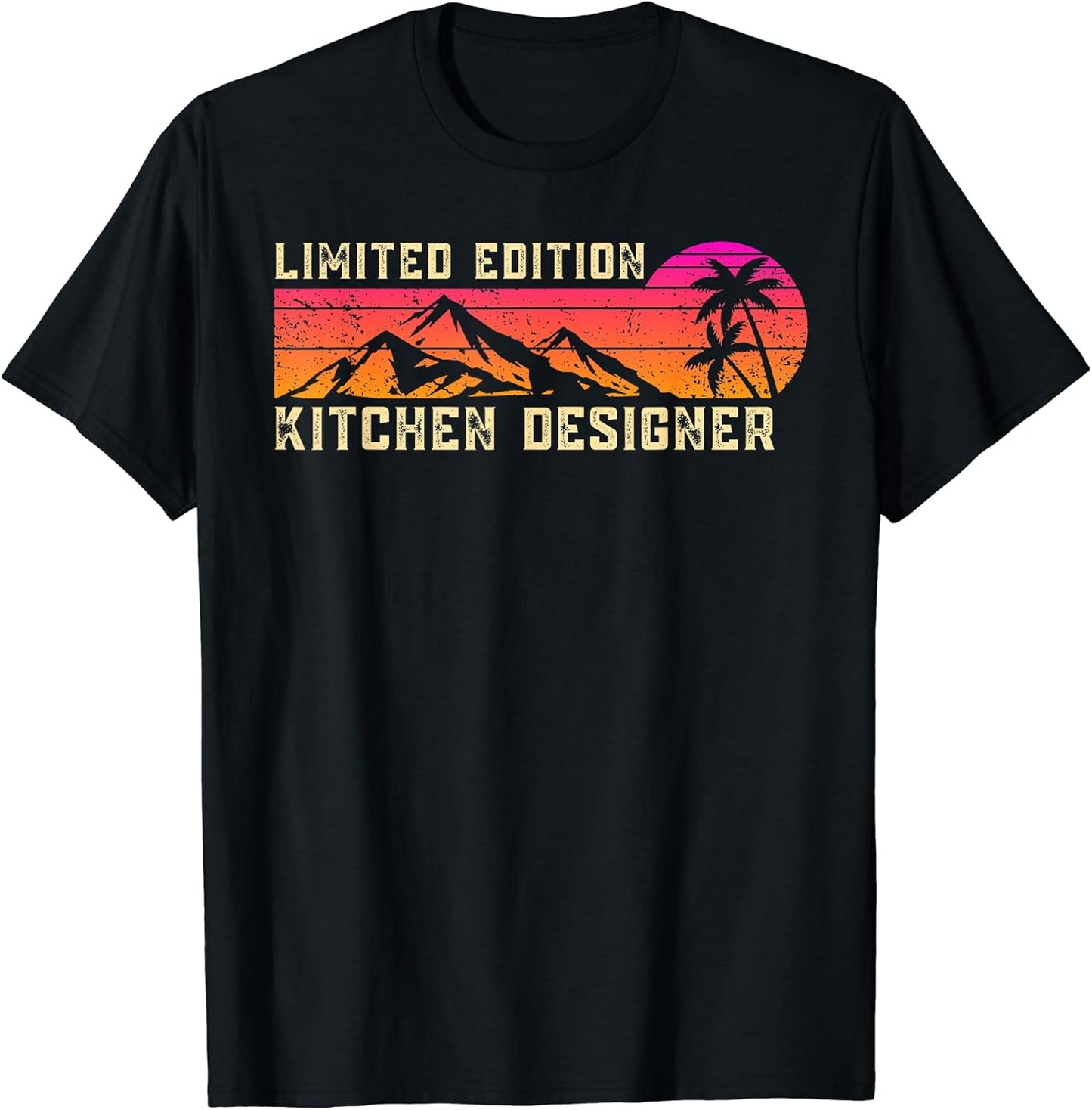 Kitchen Designer Job Birthday Worker Professional T-Shirt