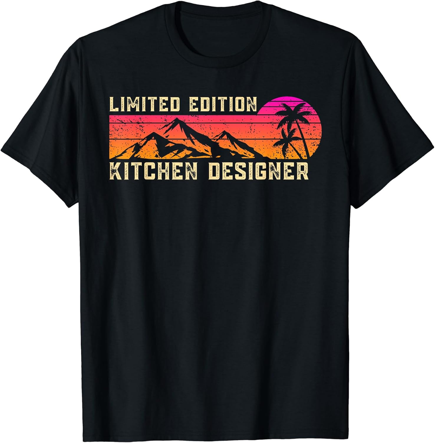 Kitchen Designer Job Birthday Worker Professional T-Shirt