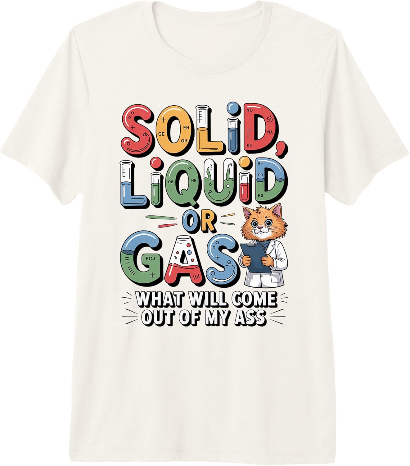 Funny Cat Science Physics Humor Gift Tees