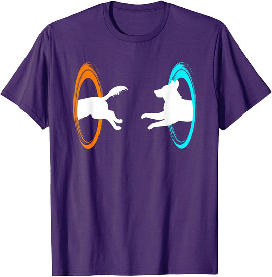 Funny Dimensional Portal Dog Nerd Geek Gifts