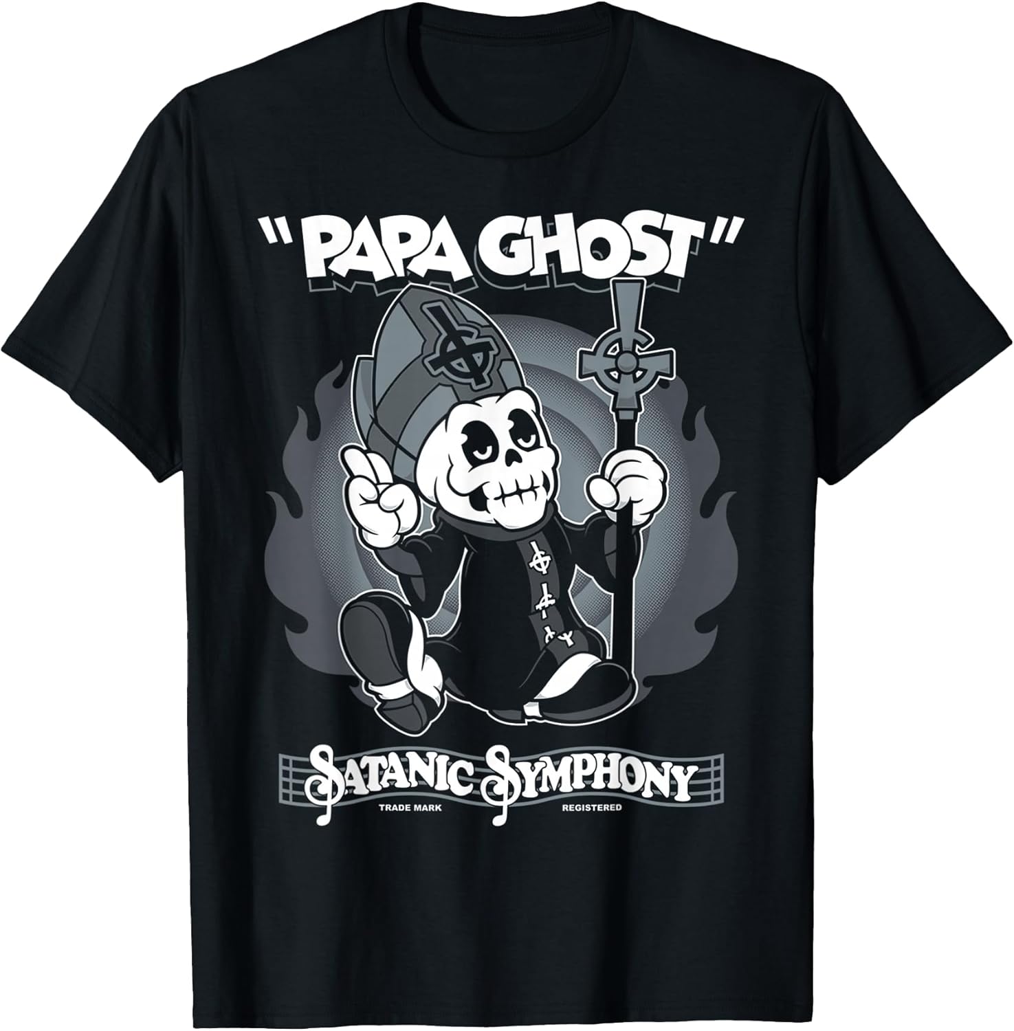 Papa Ghost - Vintage Cartoon Satanic Symphony