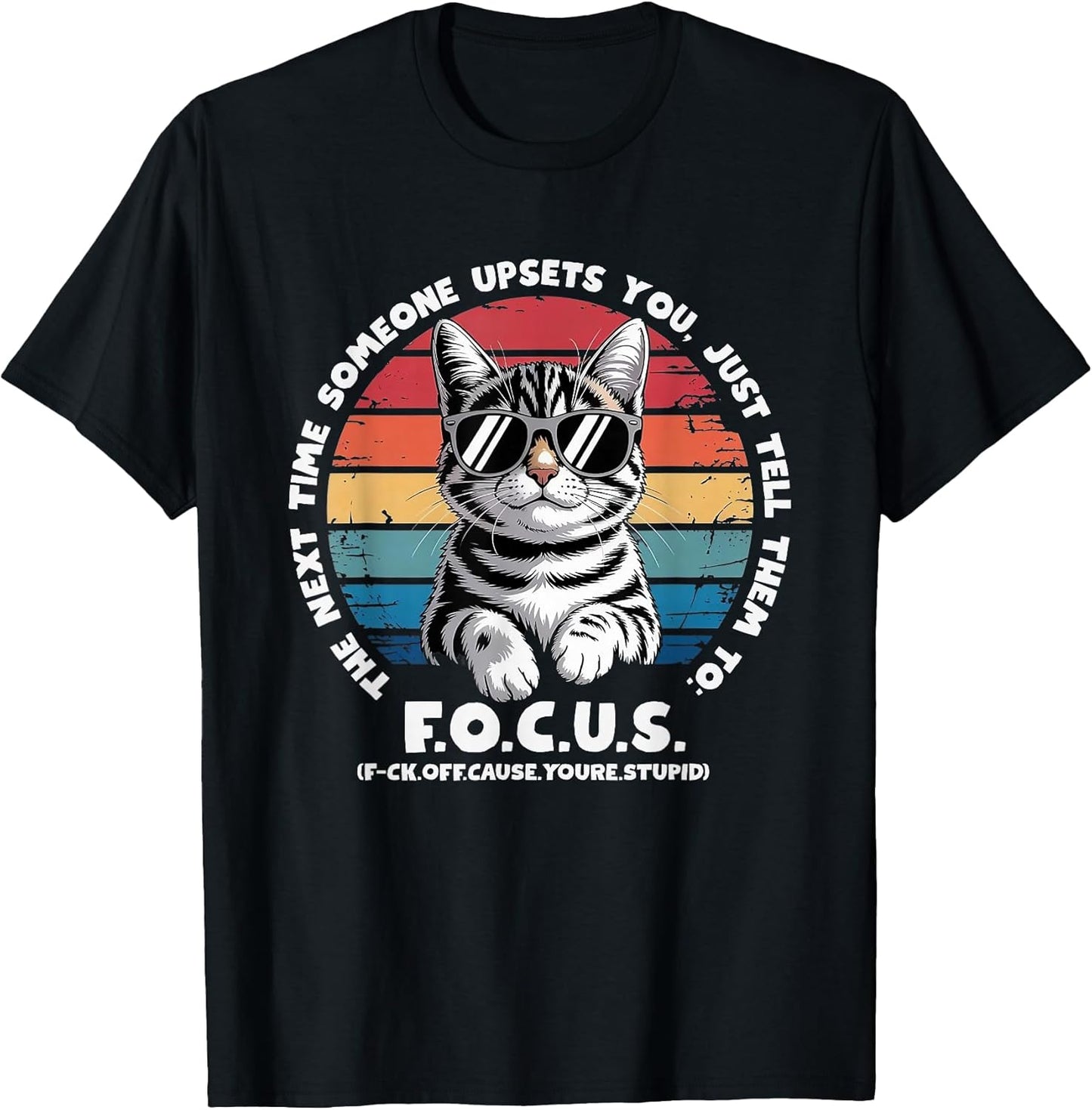 F.O.C.U.S. Attitude Duck Old People Funny Gag