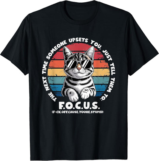 F.O.C.U.S. Attitude Duck Old People Funny Gag