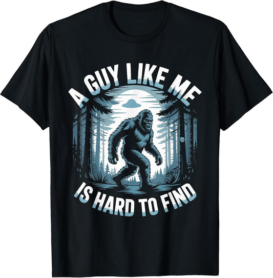 Forest Hiking Bigfoot Humor Tees