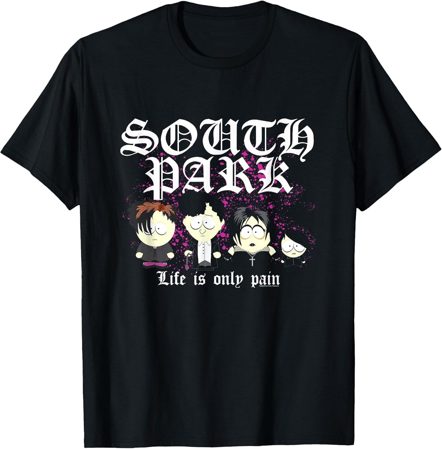 Goth Kids Life is Only Pain T-Shirt