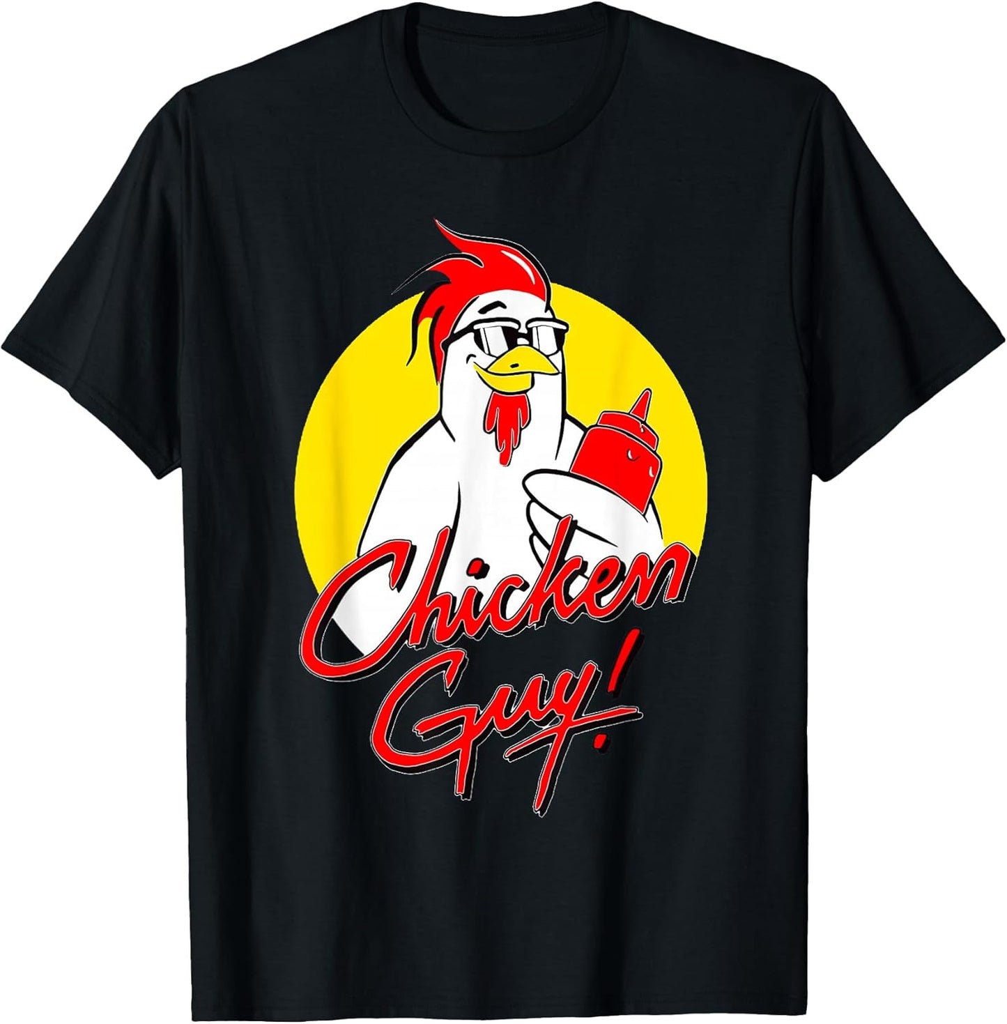 Funny Animal Meme Chicken Guy Cute Retro Basic