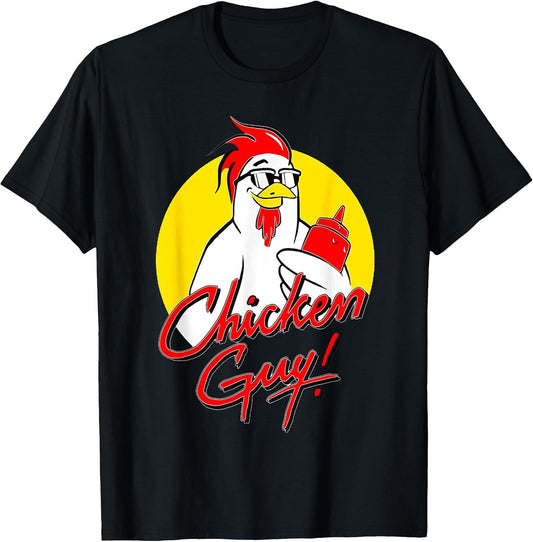 Funny Animal Meme Chicken Guy Cute Retro Basic