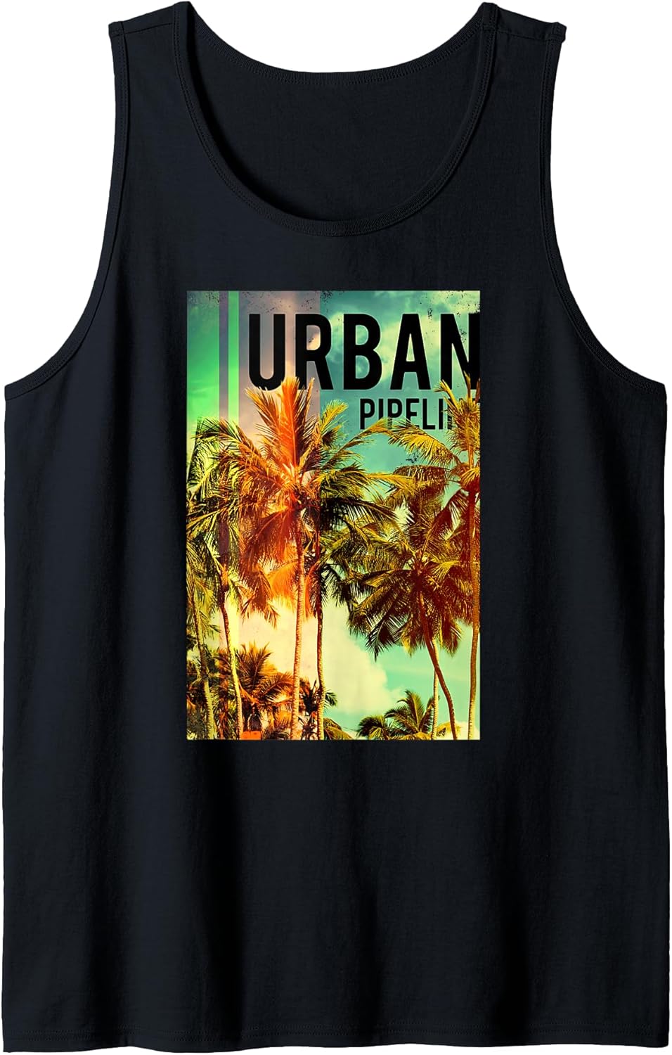 Urban Pipeline Palm Tree Box Up Tank Top