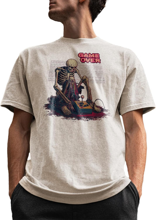Graphic T-Shirts for Men Casual Cotton Tees Comfy Streetwear Crewneck Short Sleeve Summer Tops