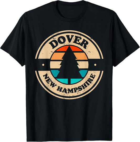 Dover New Hampshire NH Vintage 1980s 1970s Tee