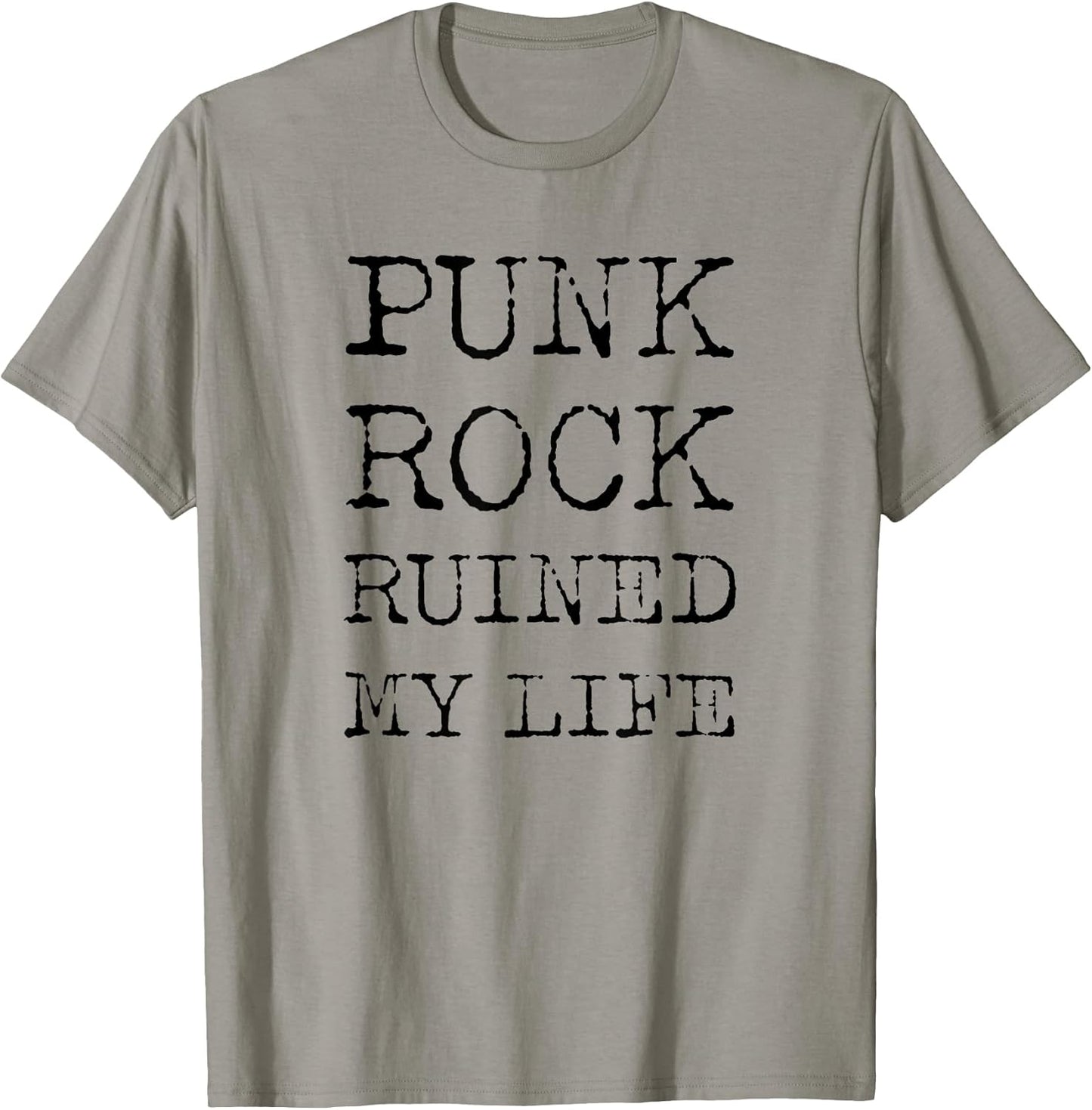 Punk Rock Ruined My Life - eGirl eBoy Concert Music Festival T-Shirt