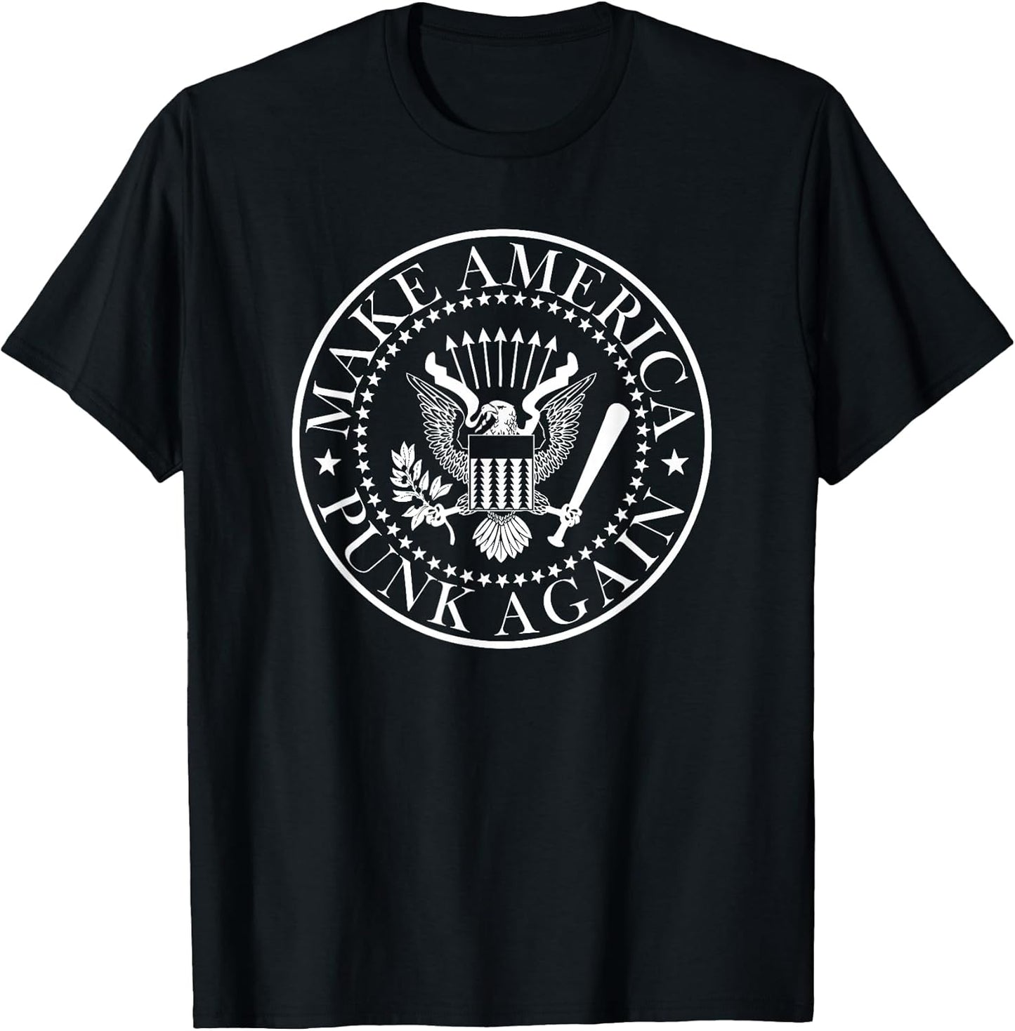 Funny Make America Punk Again Vintage Music Stamp T-Shirt