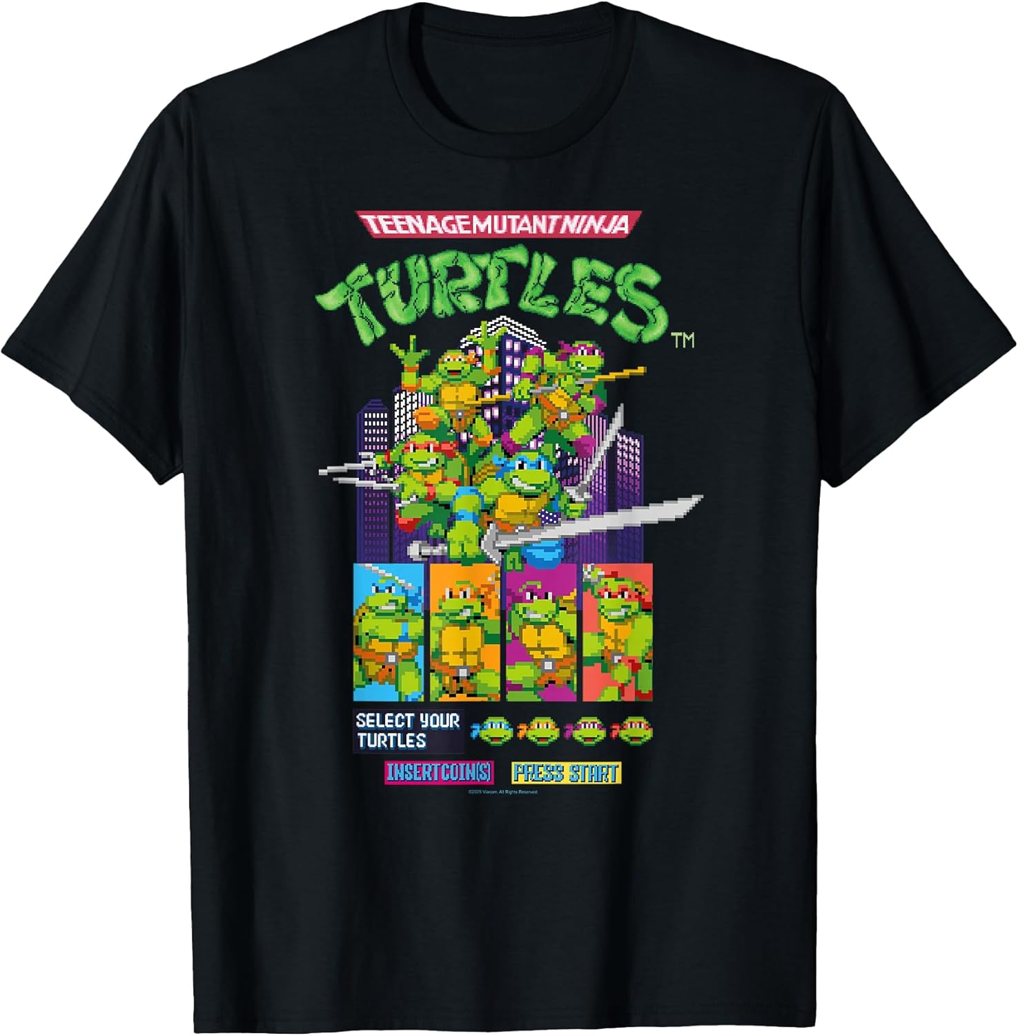 Arcade Game Screen Retro T-Shirt