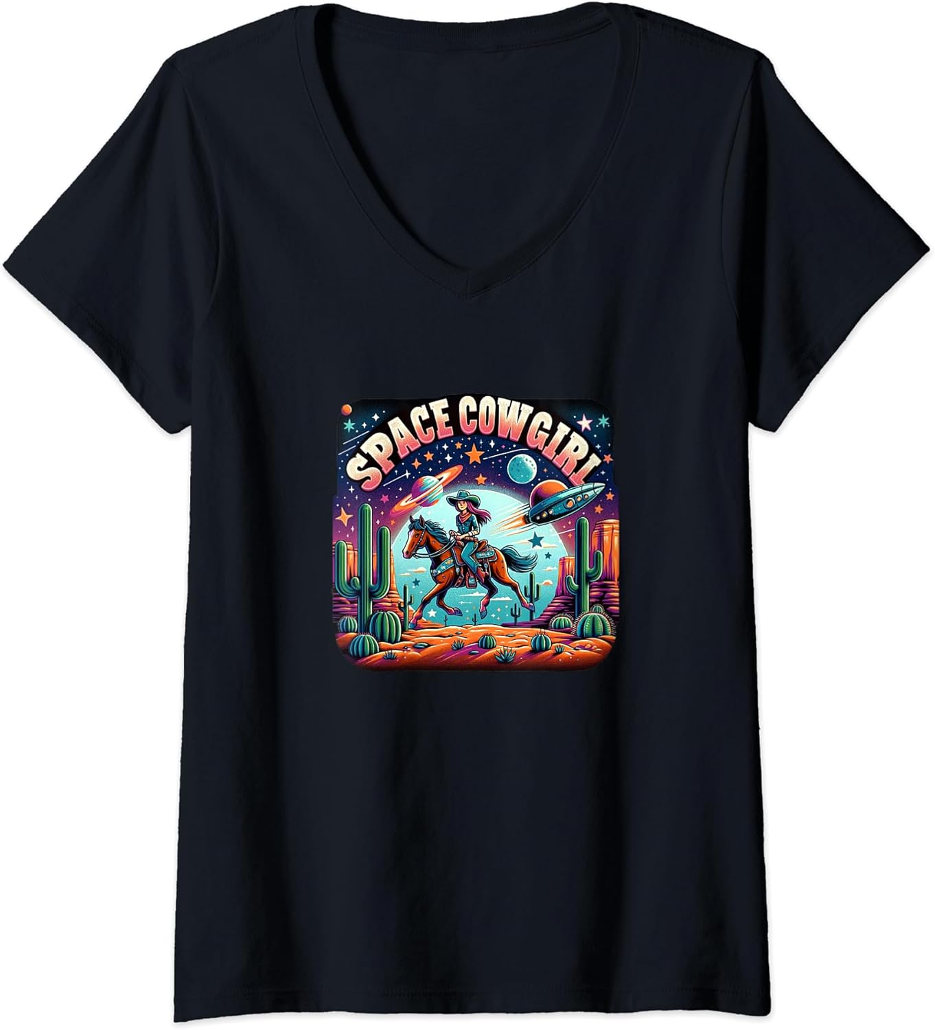 Space Cowgirl Cosmic Western -