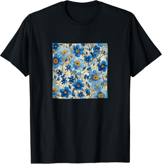 Forget Me Not Flower Pattern Merch