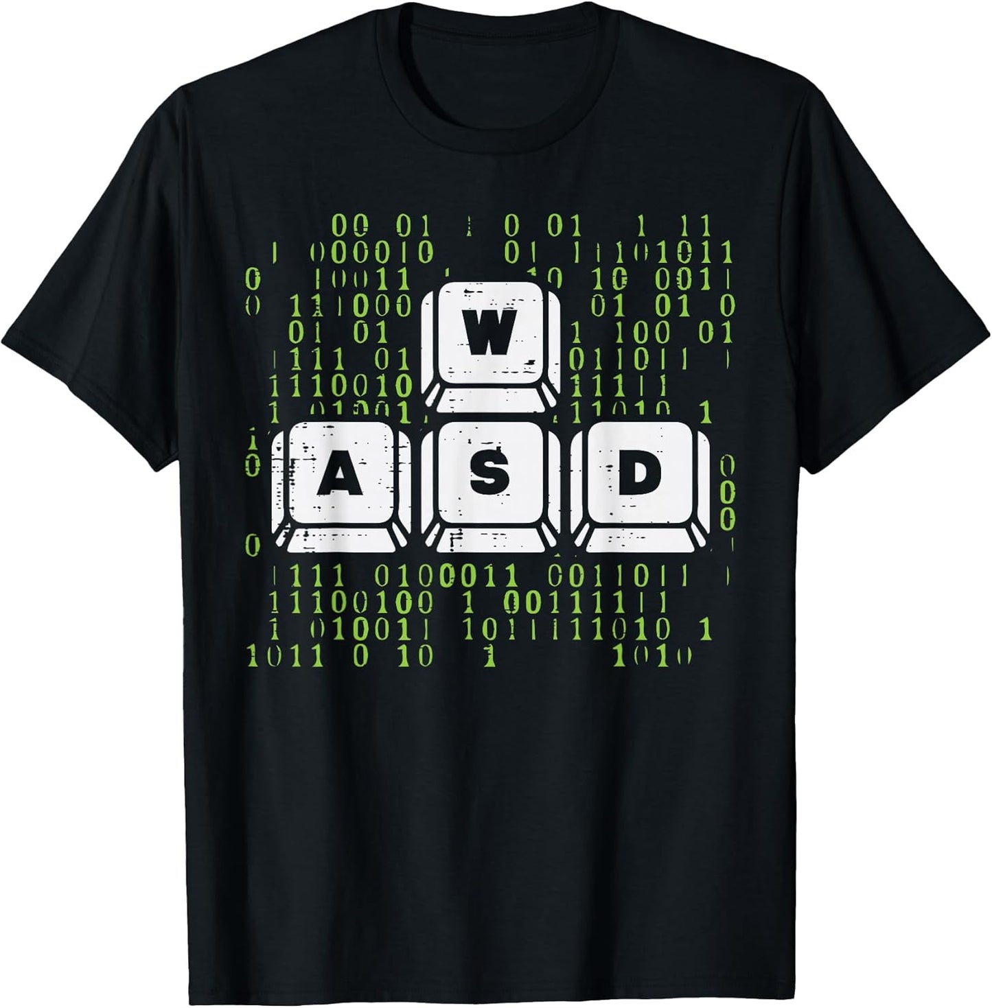 PC Gamer WASD Funny Computer Gaming Boys Kids Men Youth Teen T-Shirt