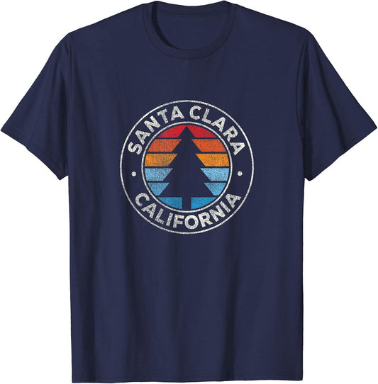 Vintage Santa Clara CA Shirts & Retro Tees