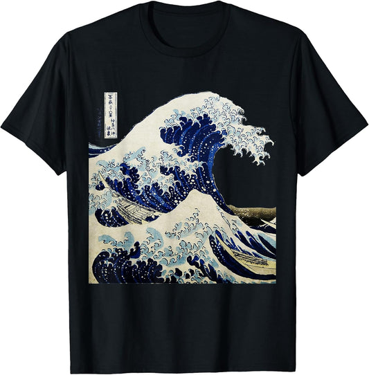 Kanagawa Japanese The Great Wave T-Shirt