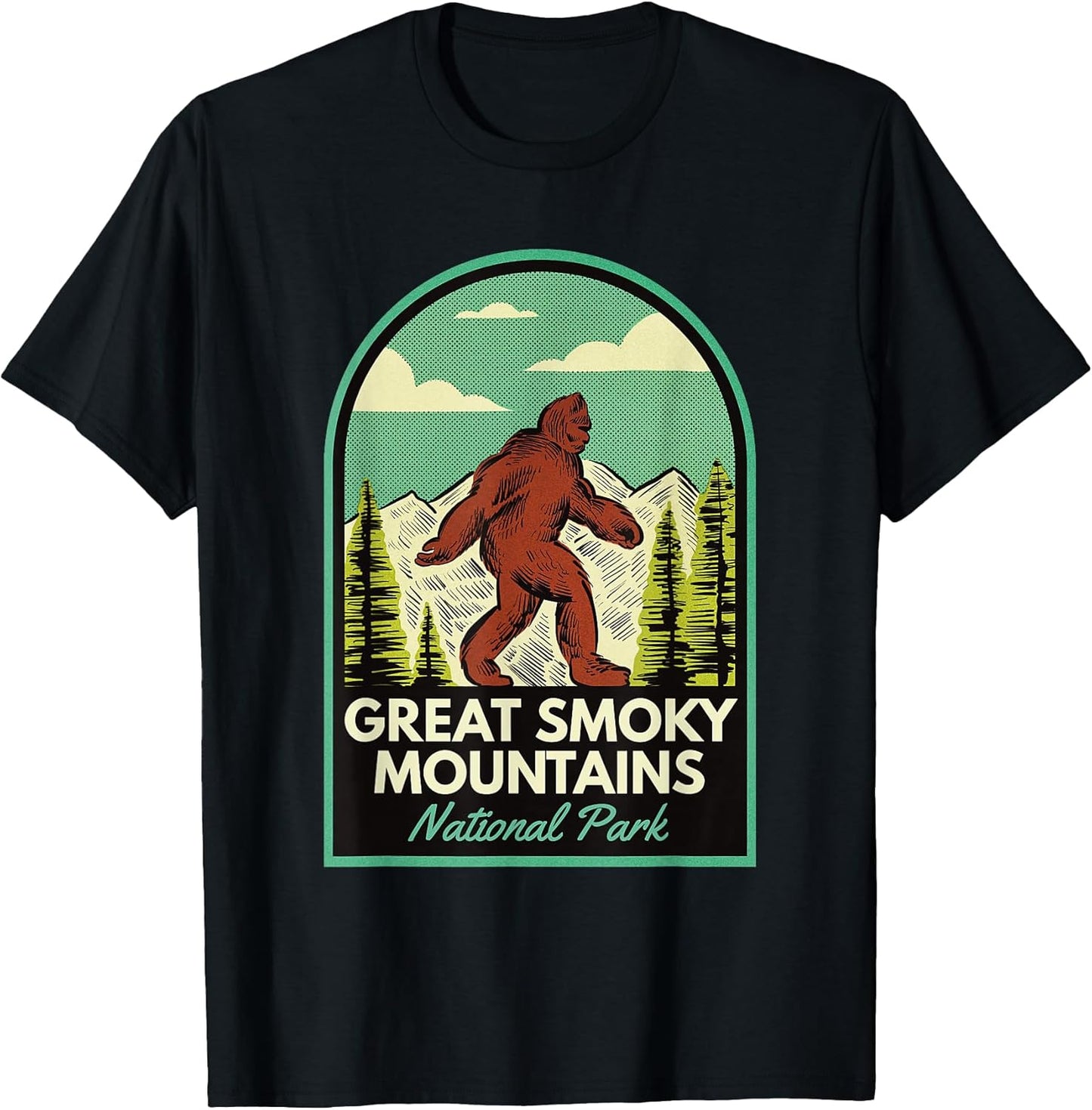 Great Smoky Mountains Vintage Bigfoot Merch