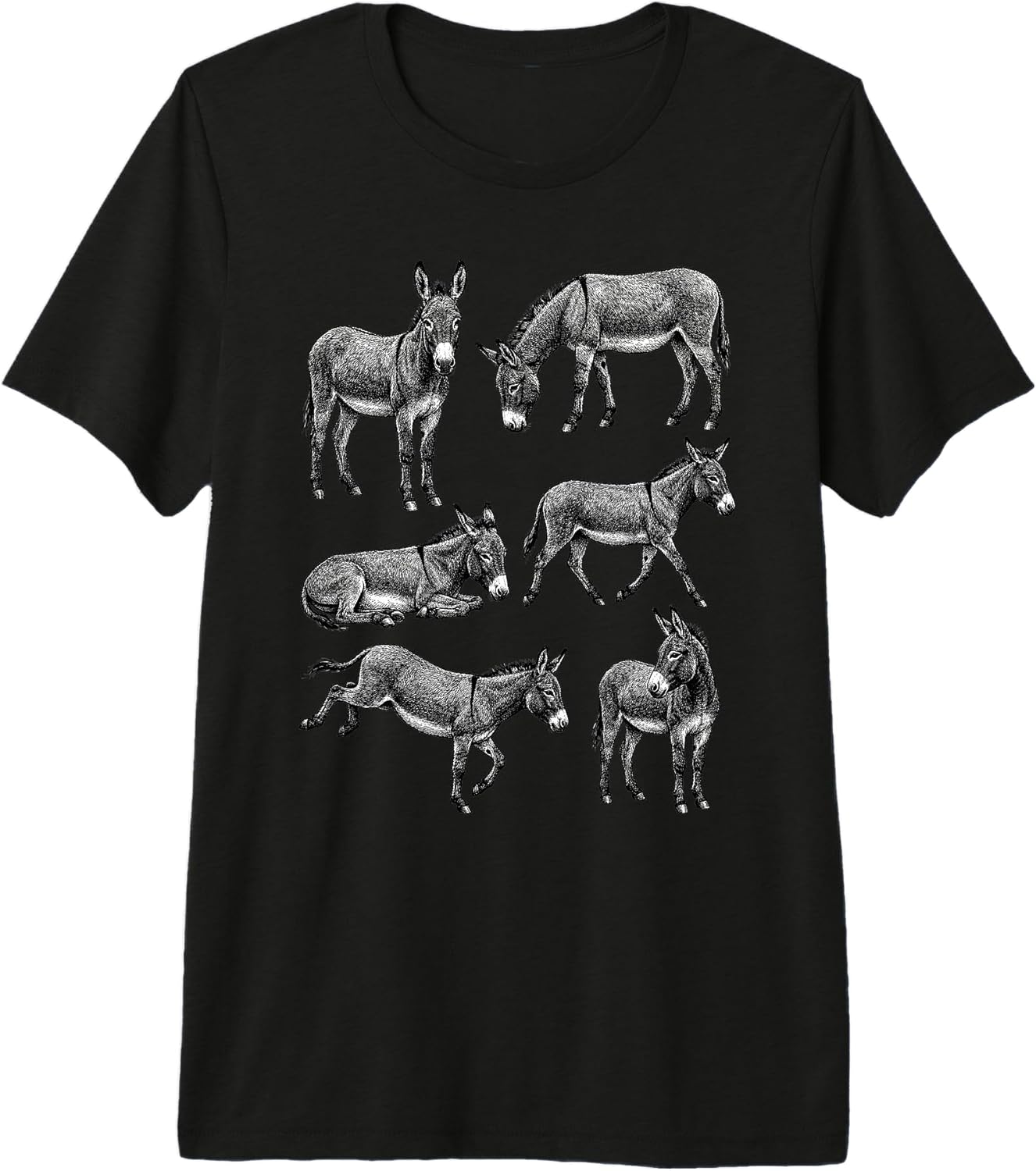Vintage Donkey Wildlife Design