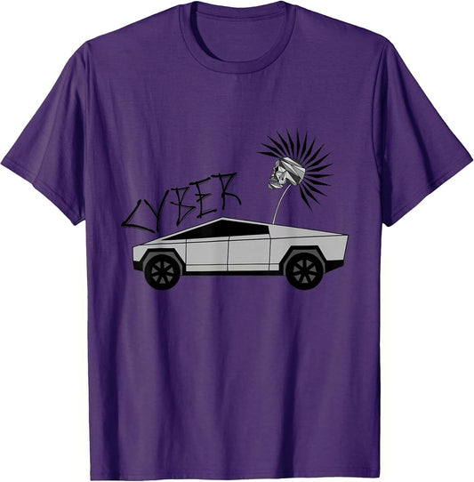 Funny Heavy Duty Cyber Punk Car T-Shirt
