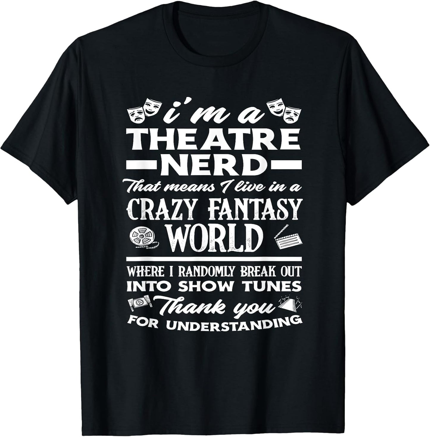 Theater Actor Actress Theatre Sayings Quotes Gifts