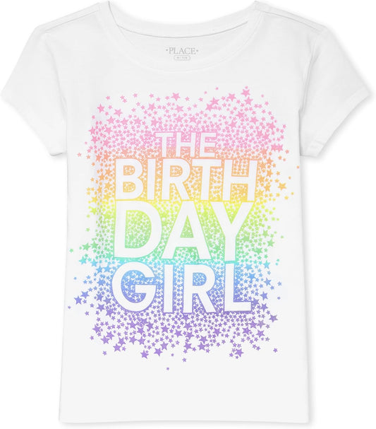 Girls' Birthday Graphic Tee