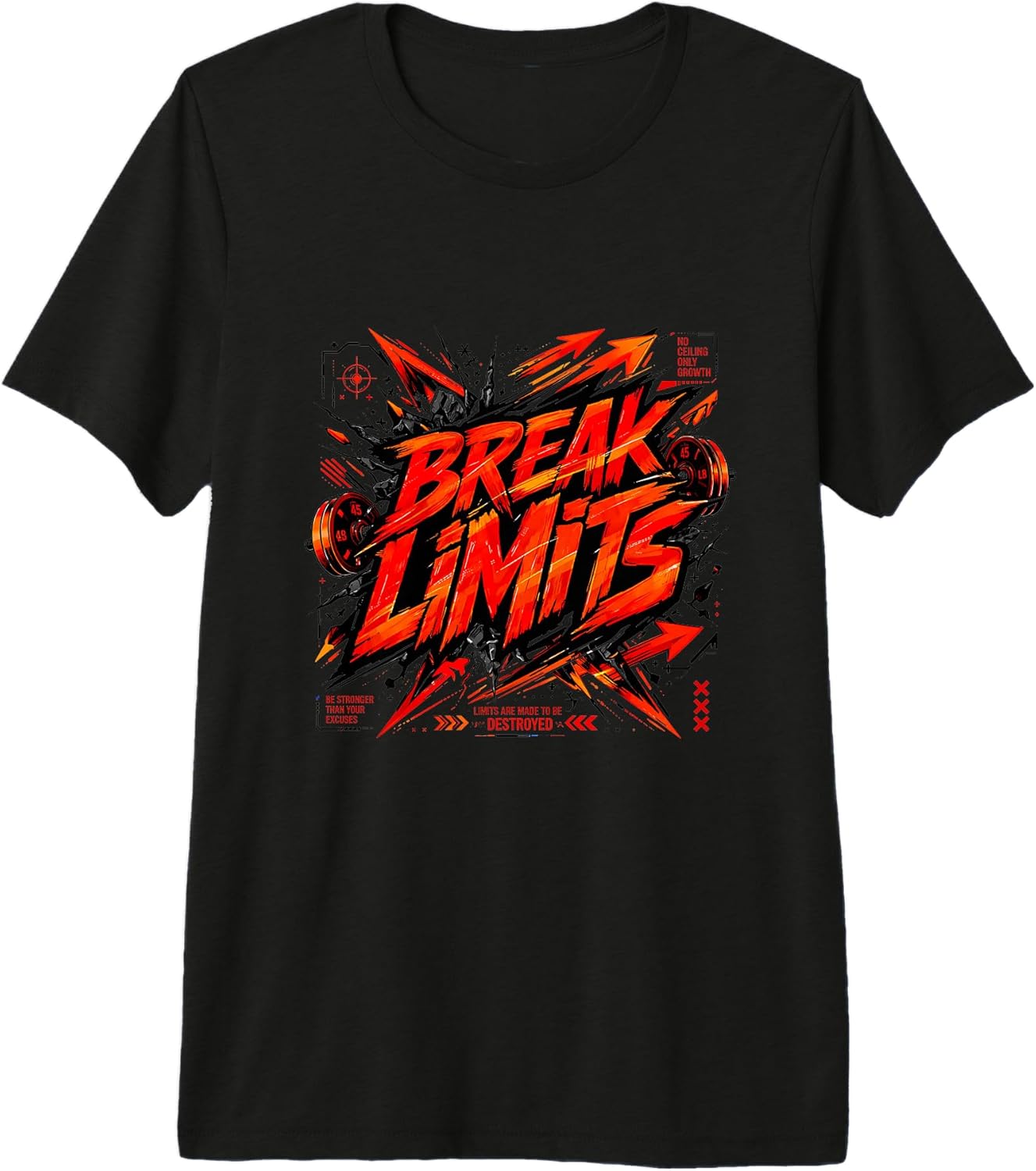 Break Limits Motivation Graphic