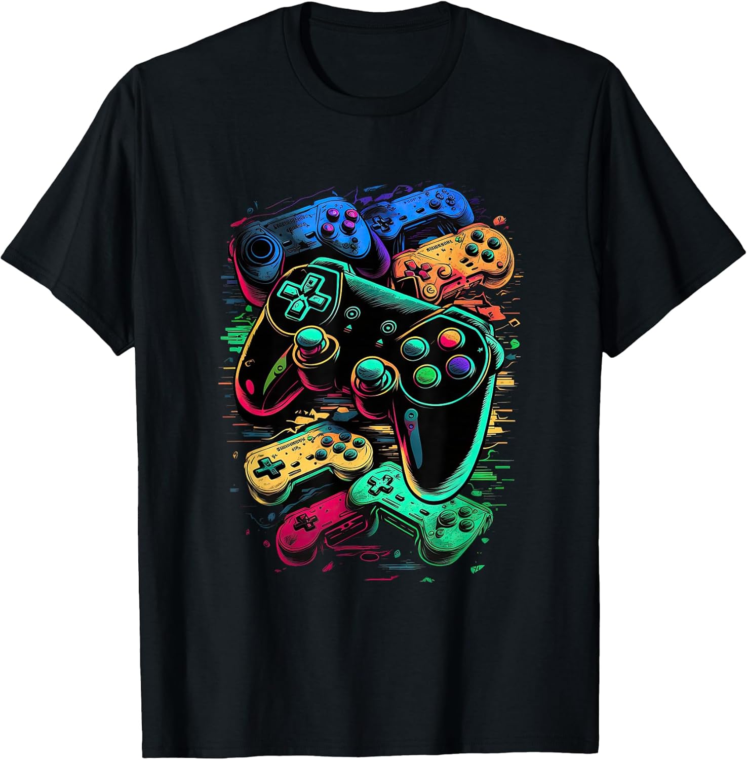 Control Gamer Video Game Controller T-Shirt