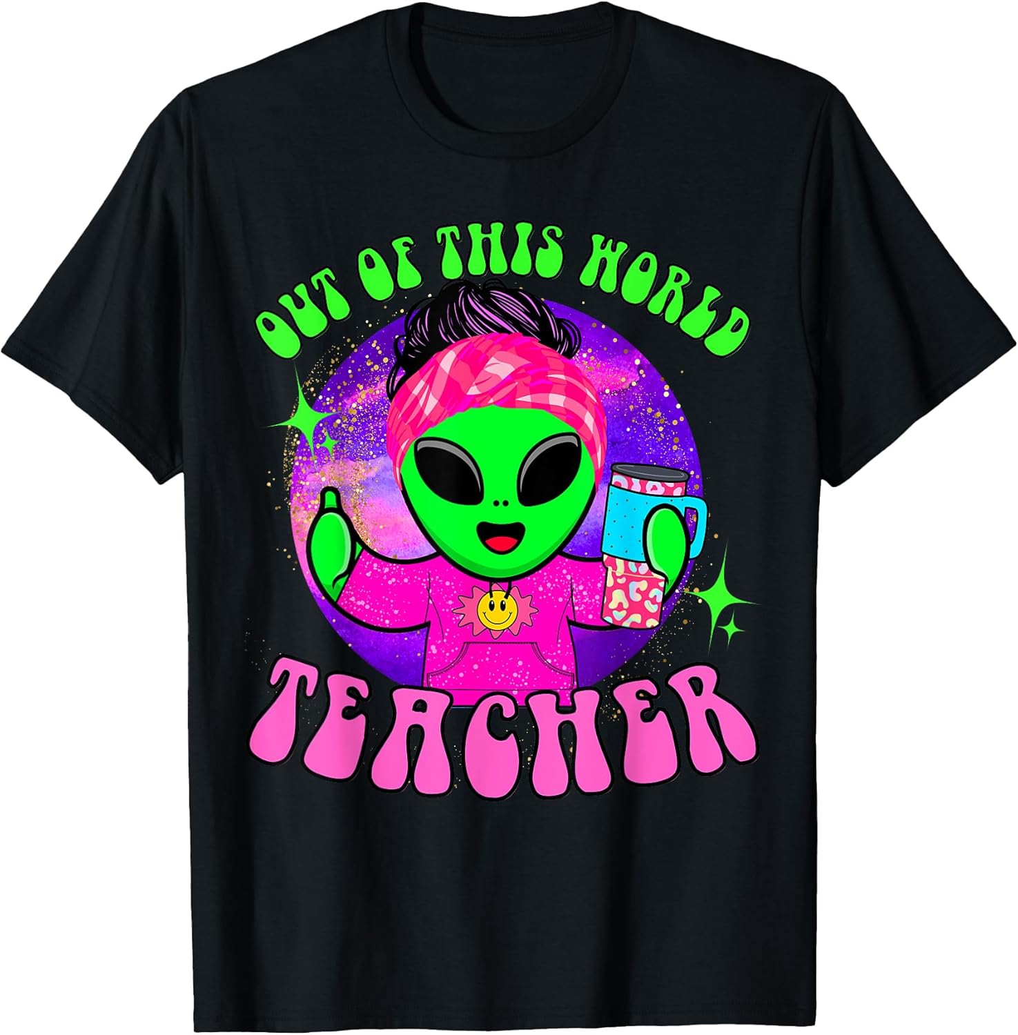 Cute alien awesome funny aunt humor teacher class