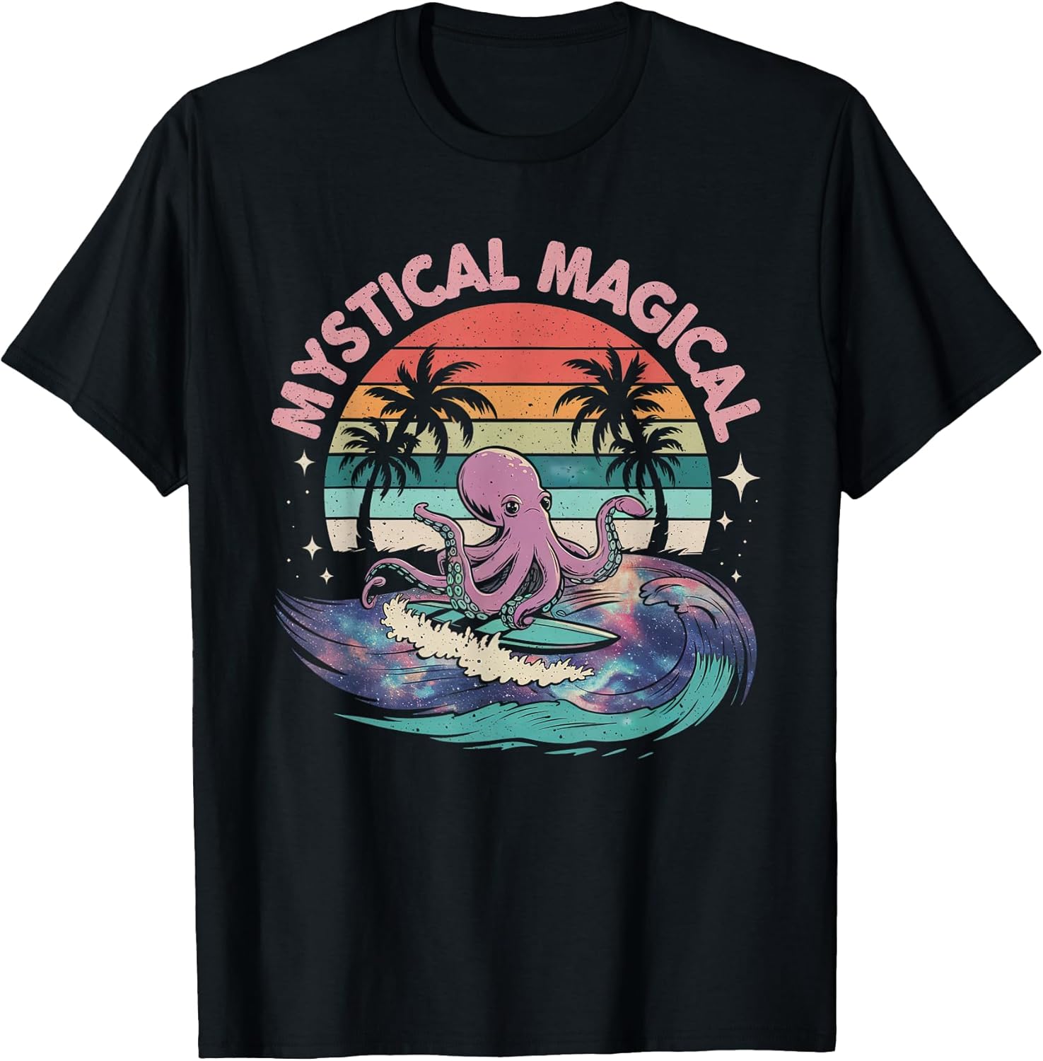Mystical Magical Tshirt Vintage Apparel Graphic